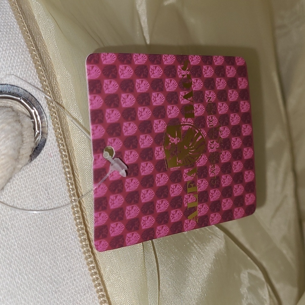 Large canvas tropical print tote bag NWT - Picture 3 of 8